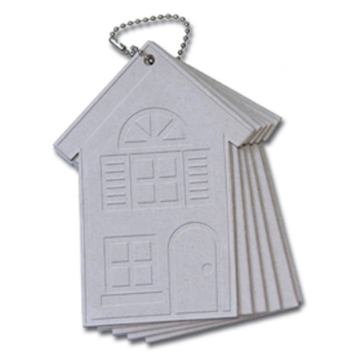 Maya Road - Chipboard Collection - Chipboard Keychain Set - Skinny House Coaster