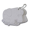 Maya Road - Chipboard Collection - Chipboard Keychain Set - Elephant Coaster