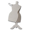 Maya Road - Chipboard Collection - Chipboard Book - Dress Form, CLEARANCE