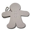 Maya Road - Chipboard Collection - Chipboard Keychain Set - Gingerbread Man Coaster