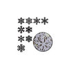Maya Road - Chipboard Set - Large Snowflakes