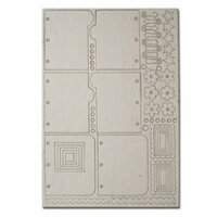 Maya Road - Die Cut Chipboard - Mini Tab 3 Ring Book, CLEARANCE