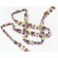 Maya Road - Ribbon - Three Eighths Inch - 25 Yards - Clearly Sheer Flowers, CLEARANCE