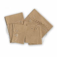 Maya Road - Kraft Collection - Envelopes - Wavy Scallop