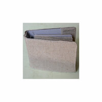 Maya Road - 4 Inch Linen Binder with Linen and Chipboard Pages