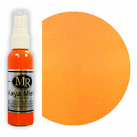 Maya Road - Maya Mists Spray - 2 Ounce Bottle - Tangerine Metallic Mist, CLEARANCE