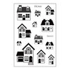 Maya Road - Clear Stamps Collection - Singleton Stamp - Our Town