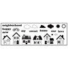 Maya Road - Clear Stamp Collection - Singleton Stamp - My Neighborhood, CLEARANCE