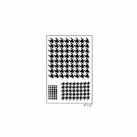 Maya Road - Singleton - Clear Acrylic Stamps - Houndstooth