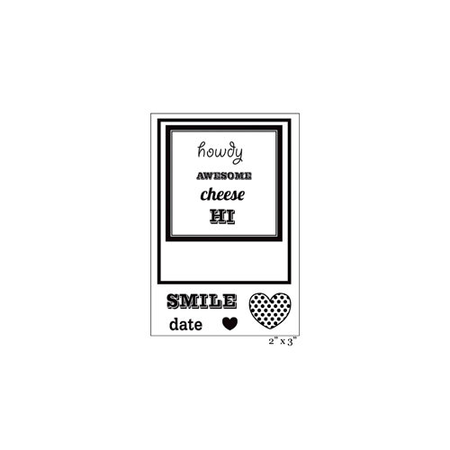 Maya Road - Singleton - Clear Acrylic Stamps - Instant Photo Frame