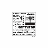 Maya Road - Clear Acrylic Stamps - Snapshot Words