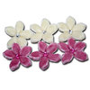 Maya Road - Trinket Blossoms Collection - Velvet Point Blossoms - Cream and Pink, CLEARANCE