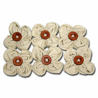 Maya Road - Trinket Blossoms Collection - Alterable Canvas Flowers, CLEARANCE