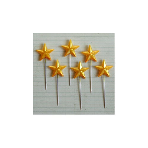 Maya Road - Vintage Trinket Pins - Super Star - Gold