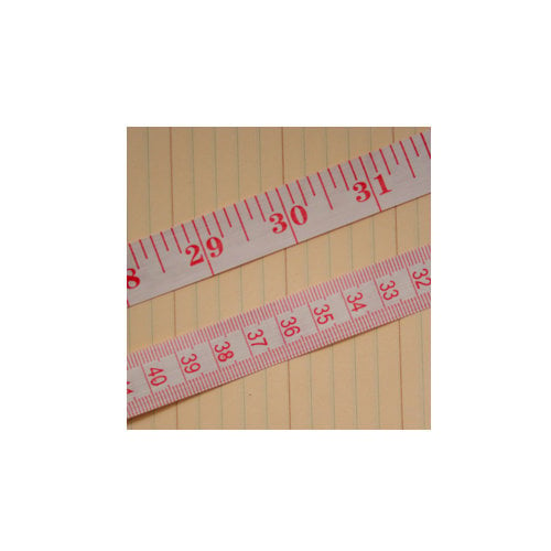 Maya Road - Trim - Vintage Tape Measure - White