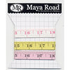 Maya Road - Vintage Tape Measure Trim Pack - White Yellow and Pink