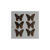 Maya Road - Vintage Findings - Metal Embellishments - Antique Filigree Butterflies