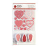 Martha Stewart Crafts - Valentine's Day Collection - Stamp and Ink Set