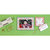 Martha Stewart Crafts - Wonderland Collection - Christmas - Stamp Around the Page - Clear Acrylic Stamps - Wonderland