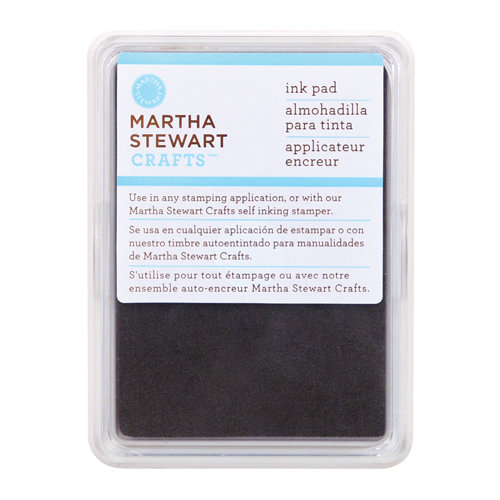 Martha Stewart Crafts - Archival Pigment Ink Pad - Brownstone