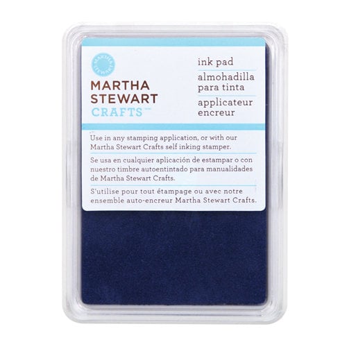 Martha Stewart Crafts - Archival Pigment Ink Pad - Nautical Blue