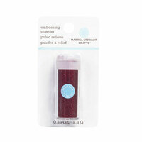 Martha Stewart Crafts - Glitter Embossing Powder - Garnet