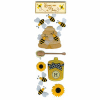 Martha Stewart Crafts - 3 Dimensional Stickers - Busy as a Bee