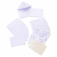 Martha Stewart Crafts - Doily Lace Collection - Die Cut Envelopes