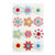 Martha Stewart Crafts - Stitched Collection - Stickers - Button Flowers