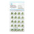 Martha Stewart Crafts - Bling - Gemstone Stickers - Mini Metallic Leaves