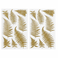 Martha Stewart Crafts - Stickers with Foil Accents - Elegant Nature Ferns