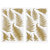 Martha Stewart Crafts - Stickers with Foil Accents - Elegant Nature Ferns