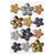 Martha Stewart Crafts - 3 Dimensional Stickers with Glitter Accents - Elegant Nature Flowers
