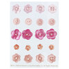 Martha Stewart Crafts - Vintage Girl Collection - Shaped Buttons - Pink