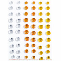 Martha Stewart Crafts - Halloween - Bling - Gemstone Stickers - Candy Corn, CLEARANCE