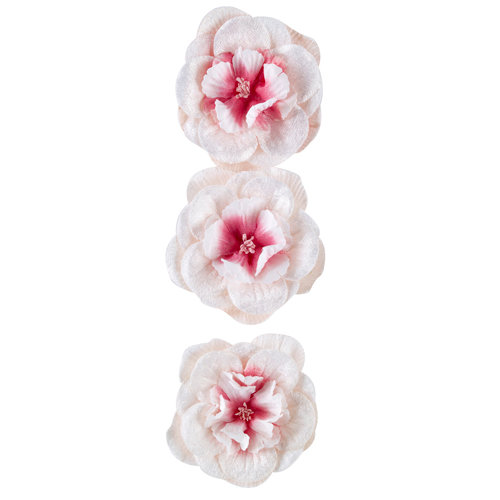 Martha Stewart Crafts - Vintage Collection - Velvet Flowers - Pink