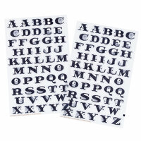 Martha Stewart Crafts - Halloween - Glitter Stickers - Spiderweb Alphabet, CLEARANCE
