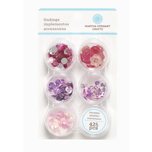 Martha Stewart Crafts - Stackable Embellishment Findings - Tourmaline