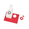 Martha Stewart Crafts - Valentine's Day Collection - Double Craft Punch - Medium - Heart Seal