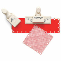 Martha Stewart Crafts - Christmas - Punch Around the Page - Craft Punch Set - Poinsettia Flourish