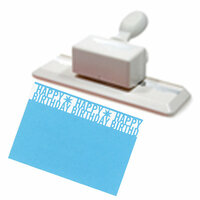 Martha Stewart Crafts - Deep Edge Punch - Happy Birthday