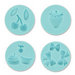 Martha Stewart Crafts - Crafter's Clay Collection - Silicone Mold - Essential Icons