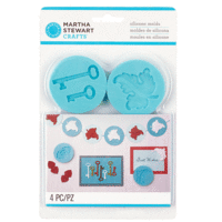 Martha Stewart Crafts - Crafters Clay Collection - Silicone Molds - Antique
