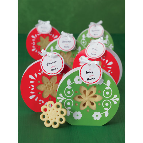 Martha Stewart Crafts - Christmas - Treat Bags - Scandinavian Poinsettia