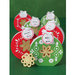 Martha Stewart Crafts - Christmas - Treat Bags - Scandinavian Poinsettia