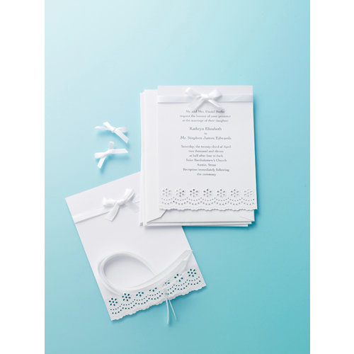 Martha Stewart Crafts - Doily Lace Collection - Party Invitations