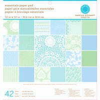 Martha Stewart Crafts - Doily Lace Collection - 12 x 12 Essentials Paper Pad
