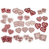 Martha Stewart Crafts - Valentine's Day Collection - Foil Stickers - Hearts
