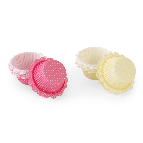 Martha Stewart Crafts - Spring Seasonal Collection - Baking Cups - Pastel Dotted