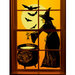 Martha Stewart Crafts - Elegant Witch Collection - Halloween - Window Clings